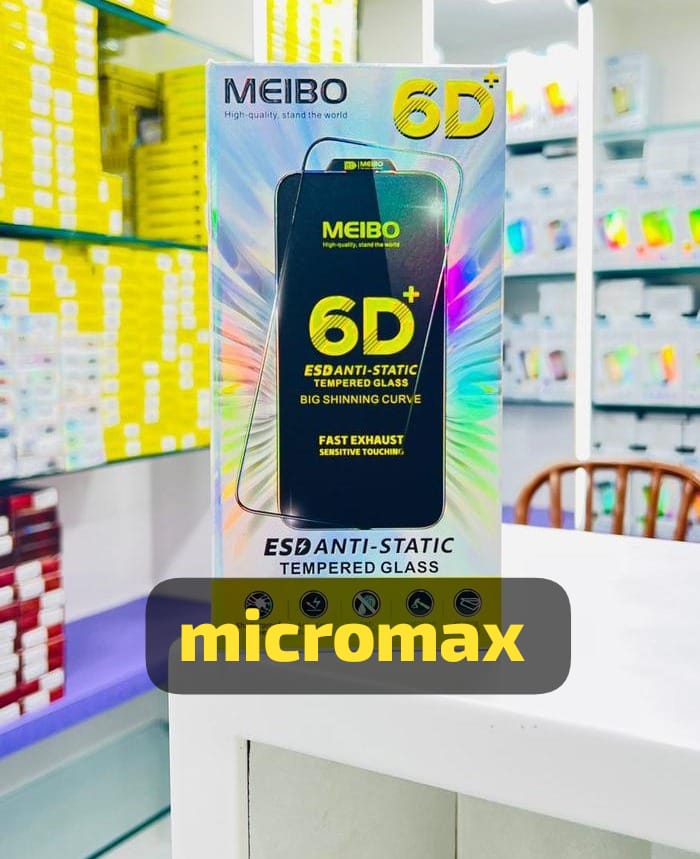 Tempered Glass ESD MICROMAX