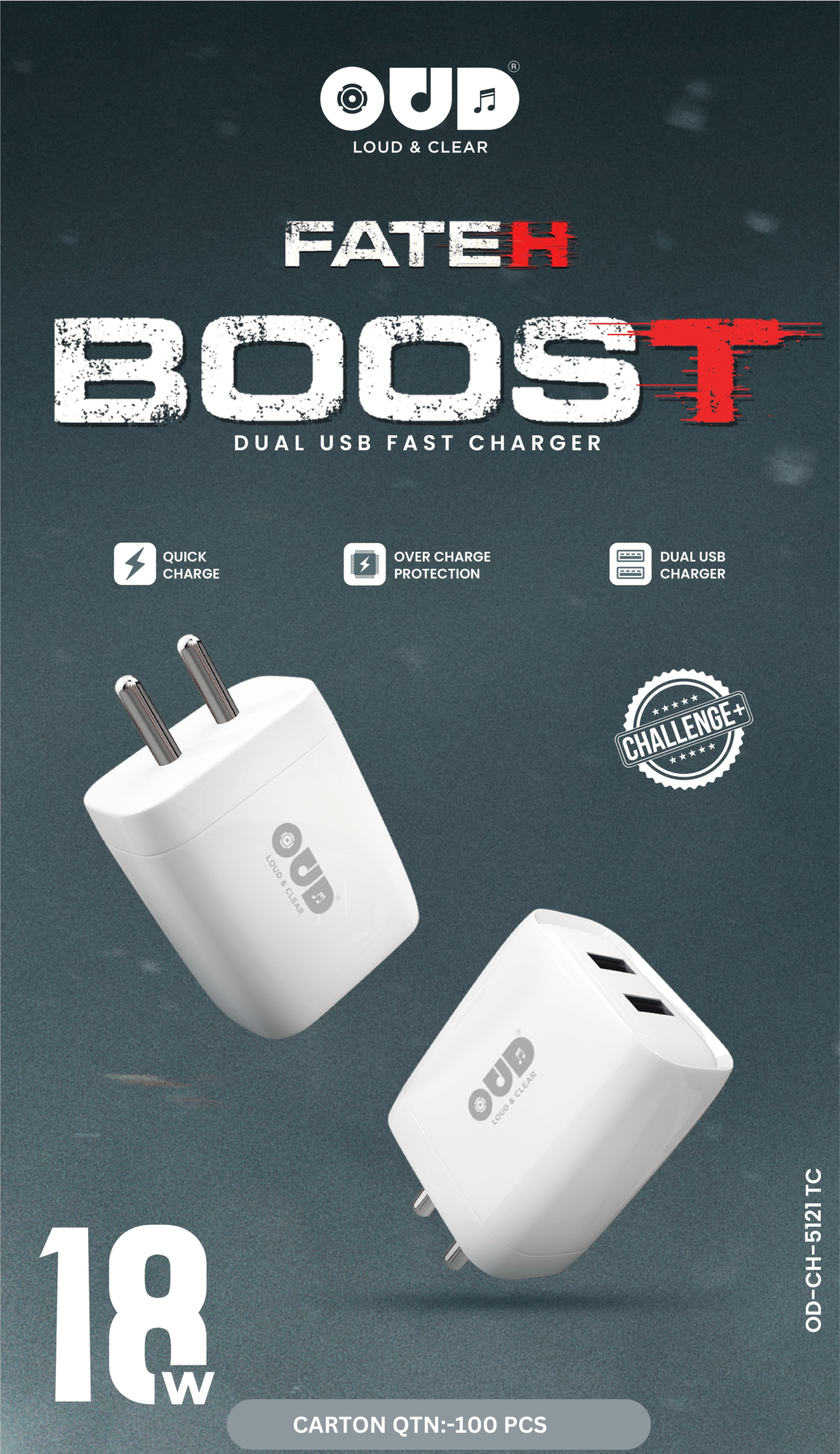 OUD Challenge Charger FATEH BOOST