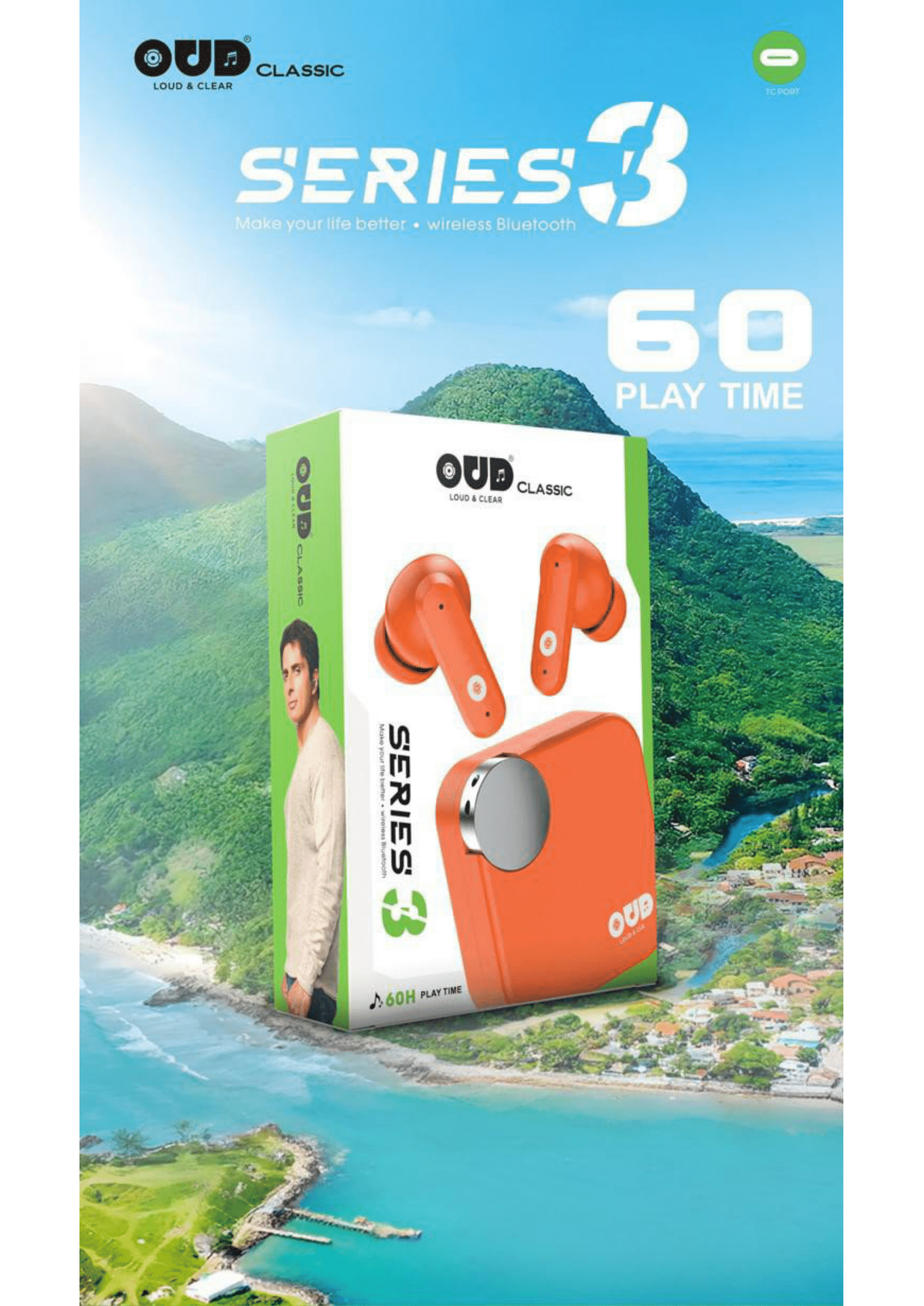 OUD Classic Earbuds SERIES 3