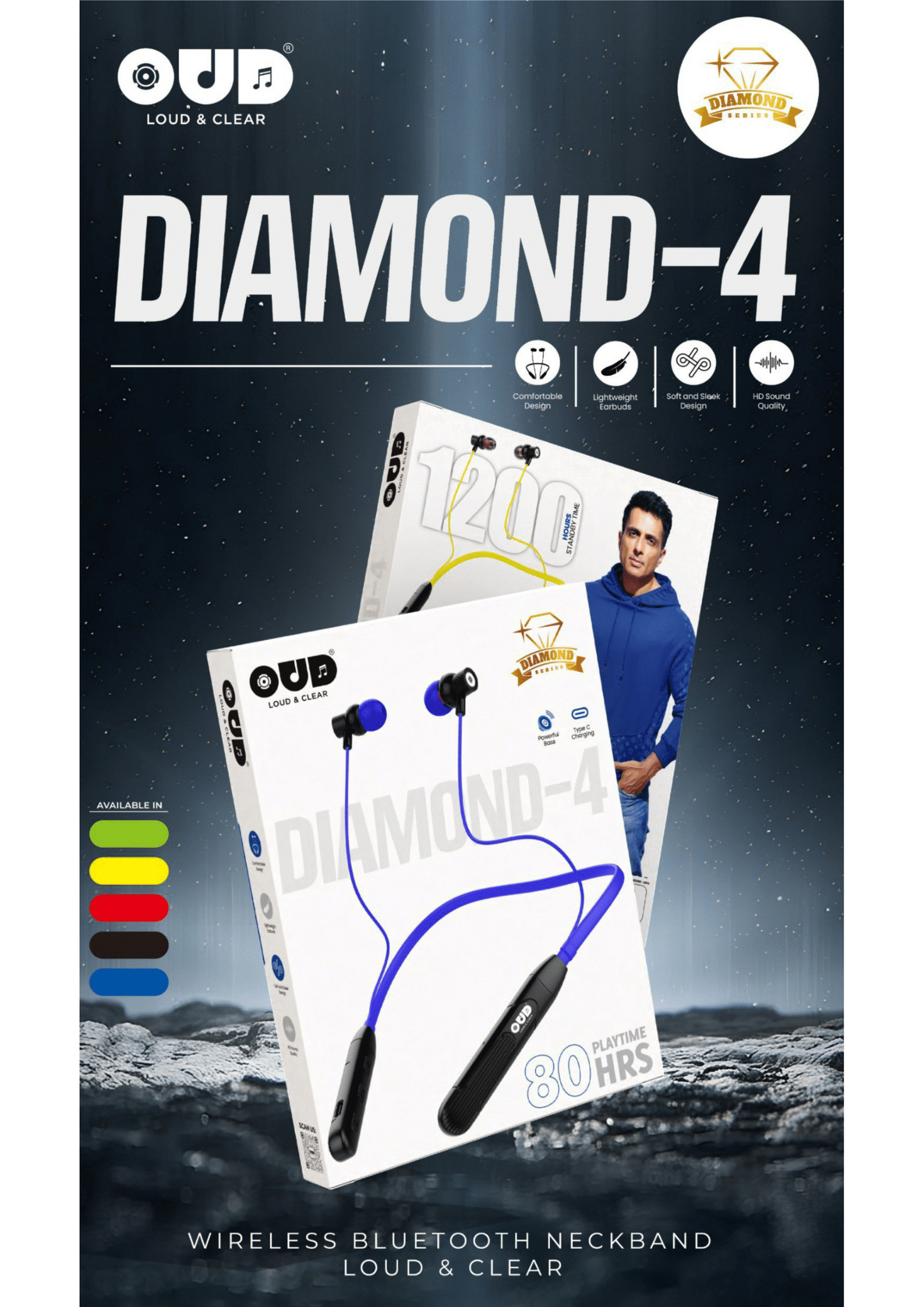 OUD DIAMOND-4 Neckband