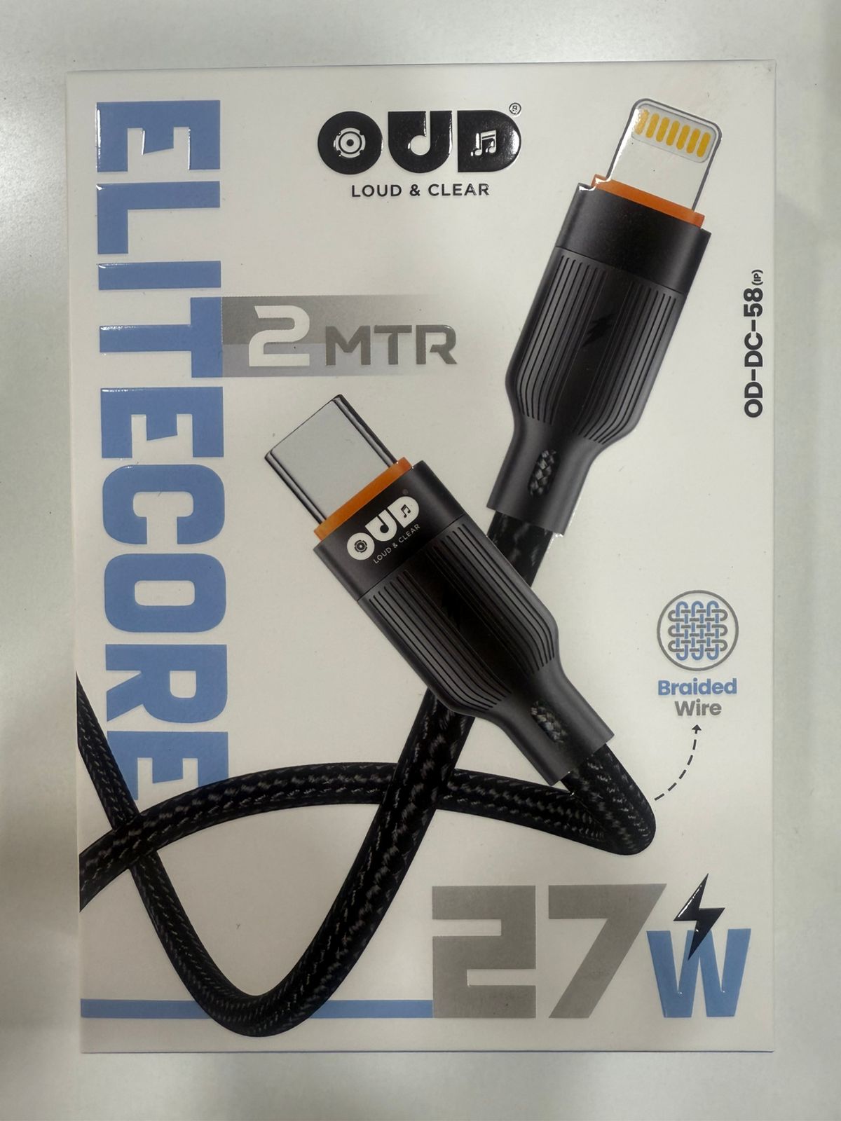 ELITECORE 27W OUD Challenge Data Cable