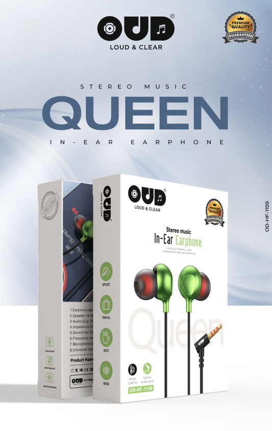 OUD Challenge Headphone QUEEN