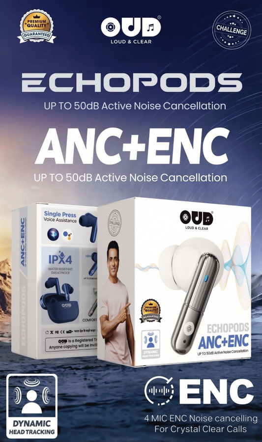 OUD Challenge Earbuds ECHOPODS
