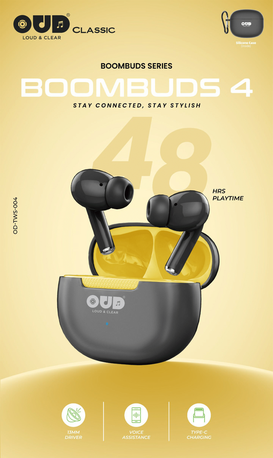 OUD Classic Earbuds BOOMBUDS 4
