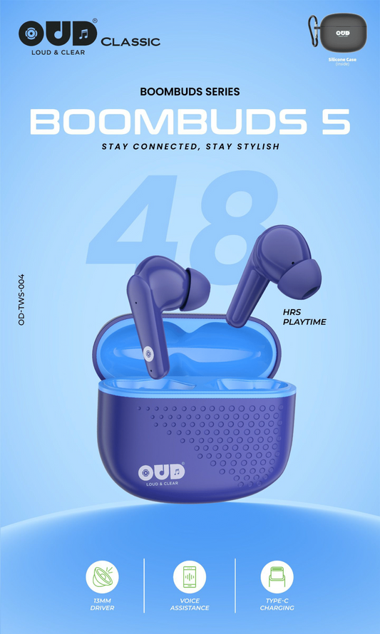 OUD Classic Earbuds BOOMBUDS 5