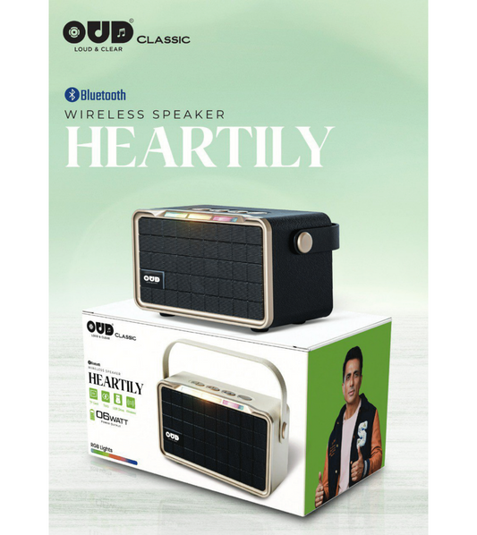 OUD Classic Bluetooth Speaker HEARTILY