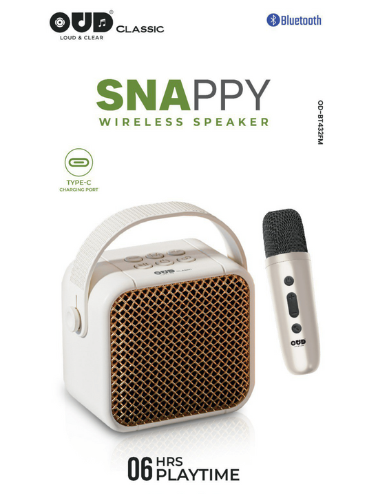OUD Classic Bluetooth Speaker SNAPPY