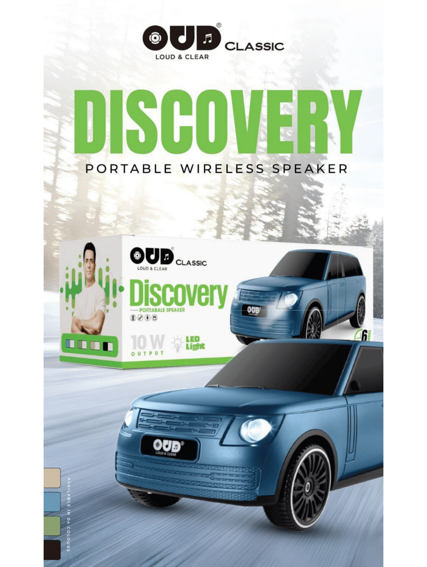 OUD Classic Bluetooth Speaker DISCOVERY