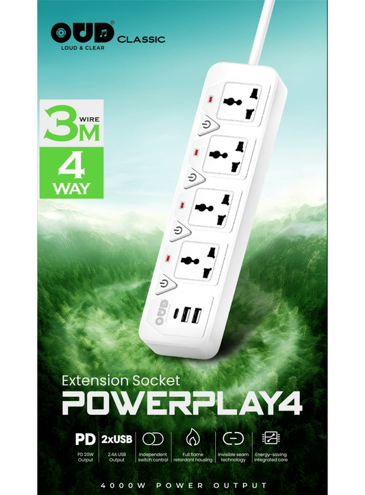 OUD Classic Extension Board POWERPLAY-4