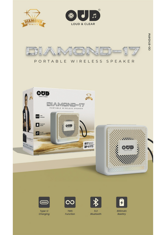 OUD DIAMOND-17 Bluetooth Speaker