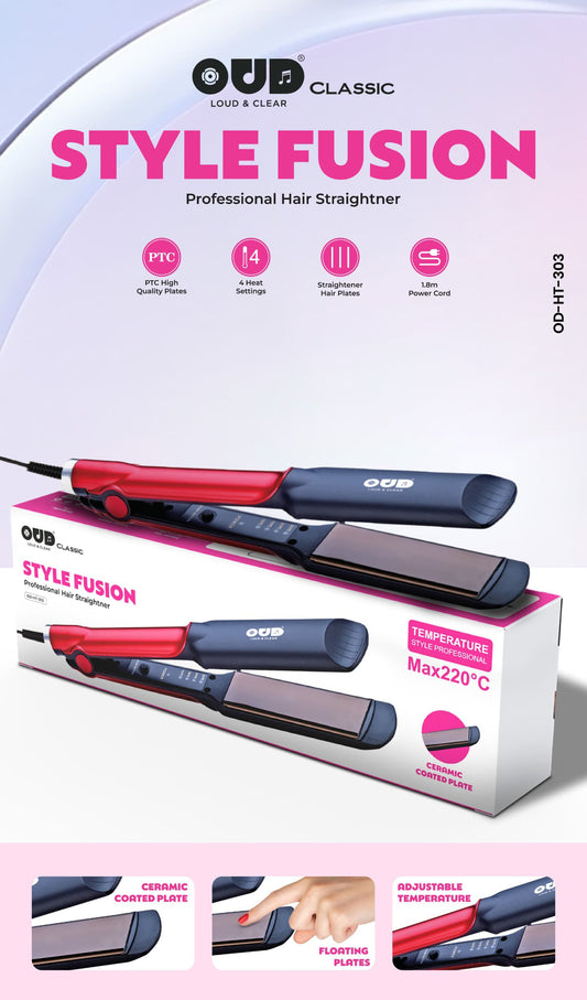 OUD Classic Hair Straightener STYLE FUSION