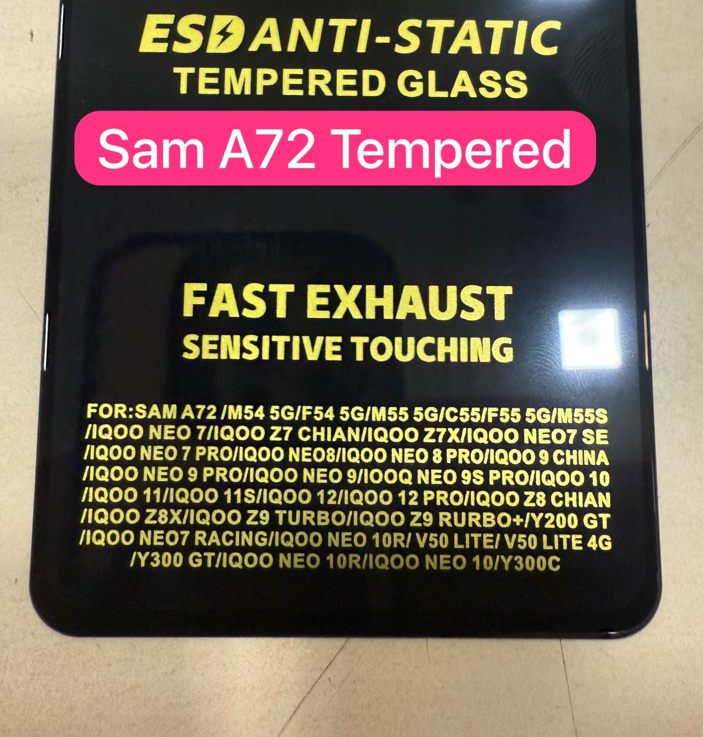 Tempered Glass ESD IQOO