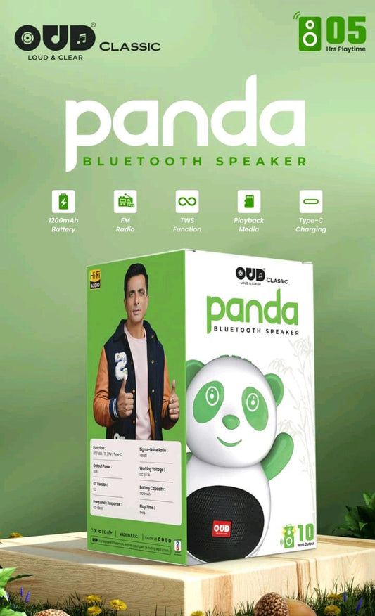 OUD Classic Bluetooth Speaker PANDA