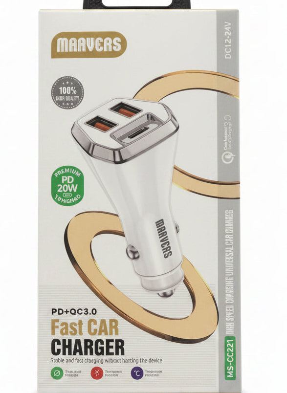 MARVERS 20W PD Car Charger