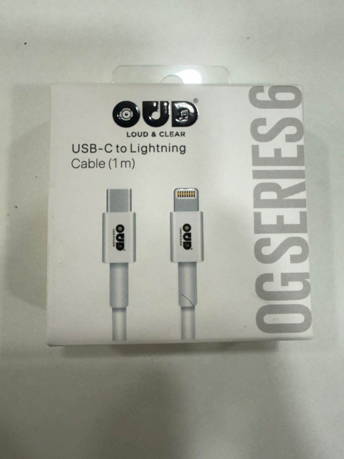 OUD Challenge Data Cable OG SERIES 6 C-TO-iPhone