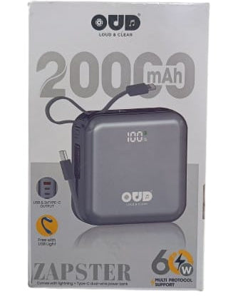 OUD Challenge Power Bank ZAPSTAR
