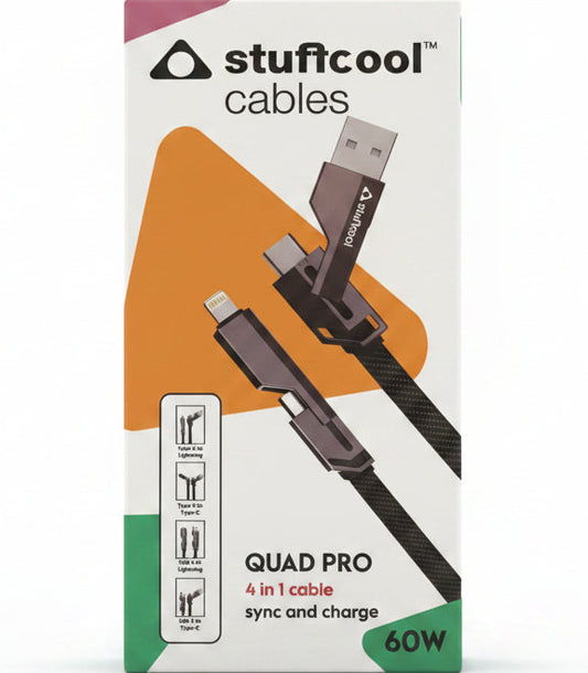 STUFCOOL 4 in 1  60W Data Cable